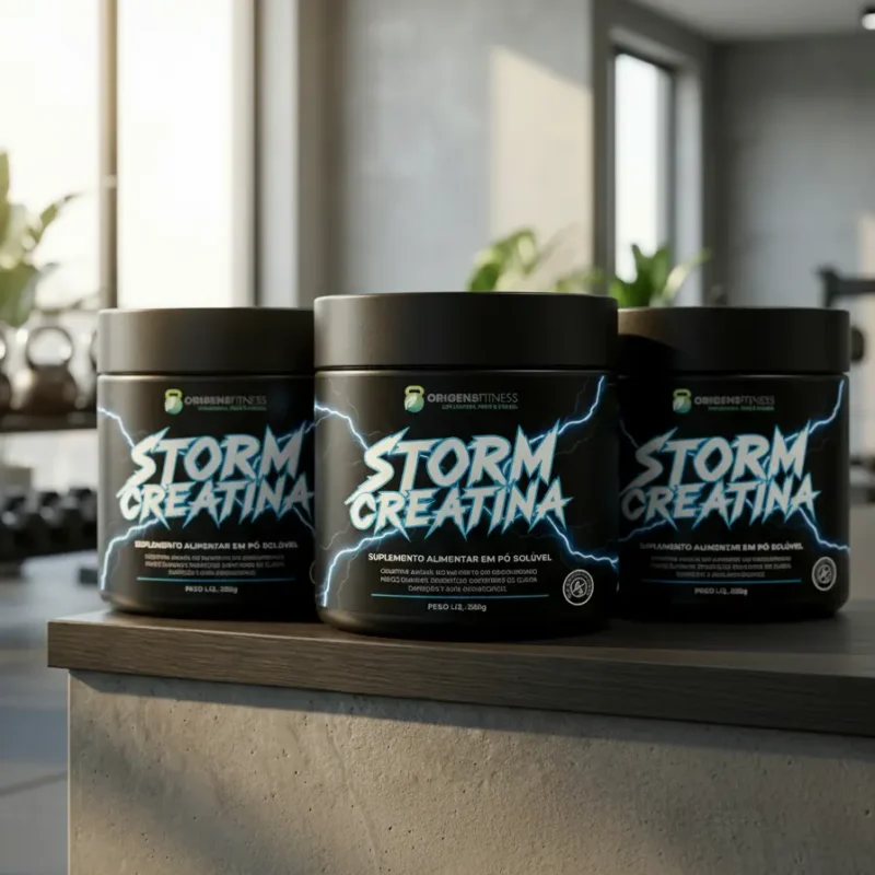 Kit Storm Creatina monohidratada  – 3 Unidades (Mais Economia)
