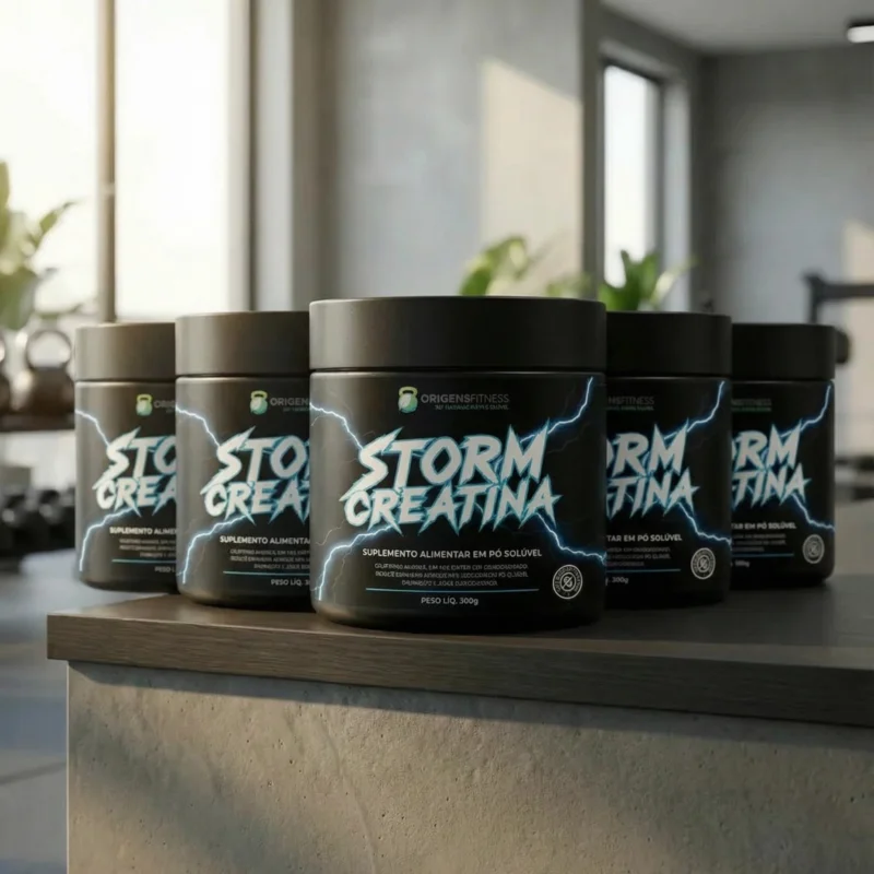 Kit Storm Creatina monohidratada – 5 Unidades (Mais Economia)