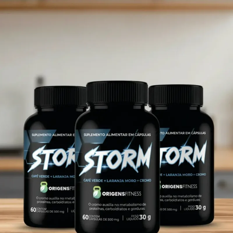 Kit Storm Metabolic Origens Fitness – 3 Unidades
